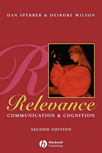 Relevance 2e: Communication & Cognition von Wiley-Blackwell